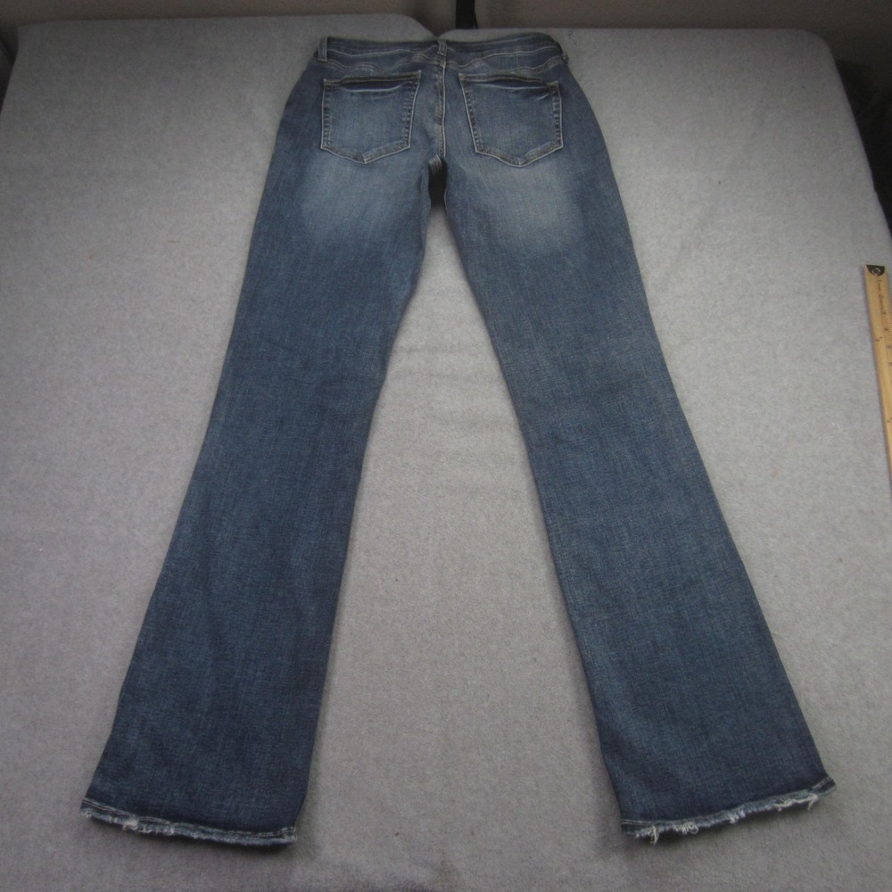 Silver Jeans Womens 30x33 Suki Slim Bootcut Mid Rise Distressed Denim READ